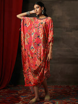 Asymmetrical Cowl Dress | Shop Saundh