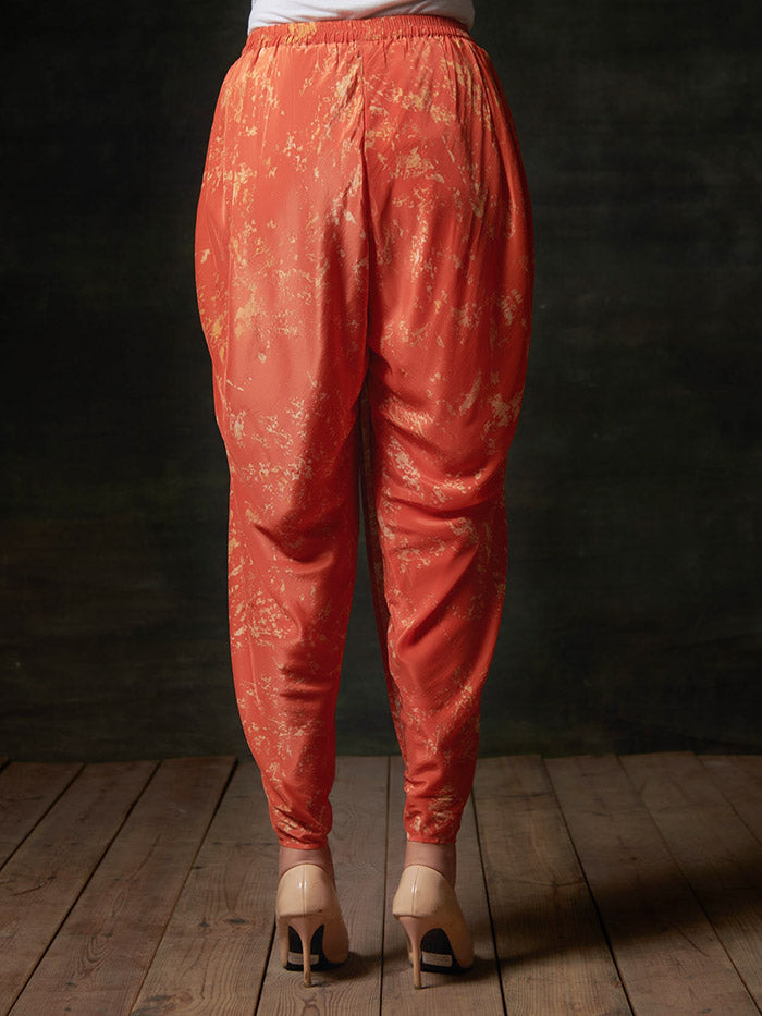 Orange Dhoti Pants | Shop Saundh