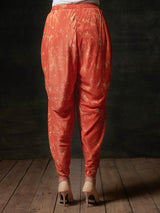 Orange Dhoti Pants | Shop Saundh