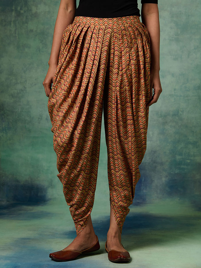 Brown Dhoti Pants | Shop Saundh