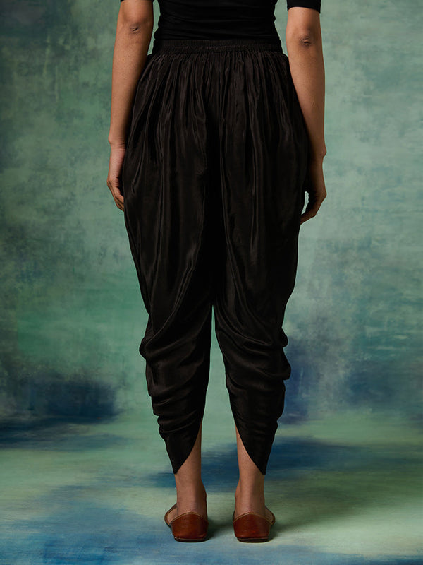 Black Dhoti Pants | Shop Saundh