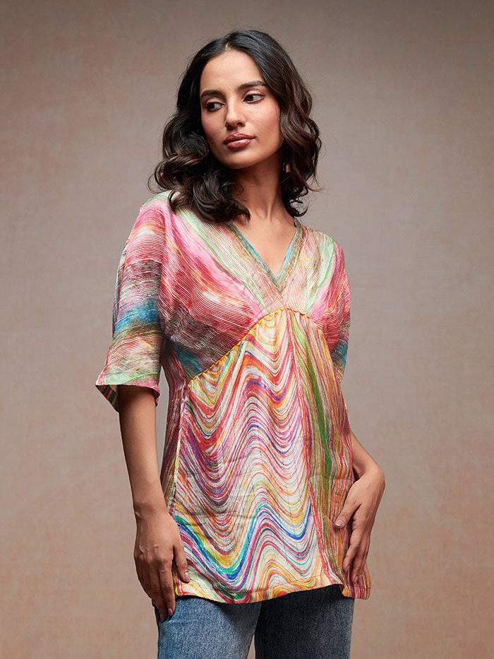 Geode Kaftan Top | Shop Saundh