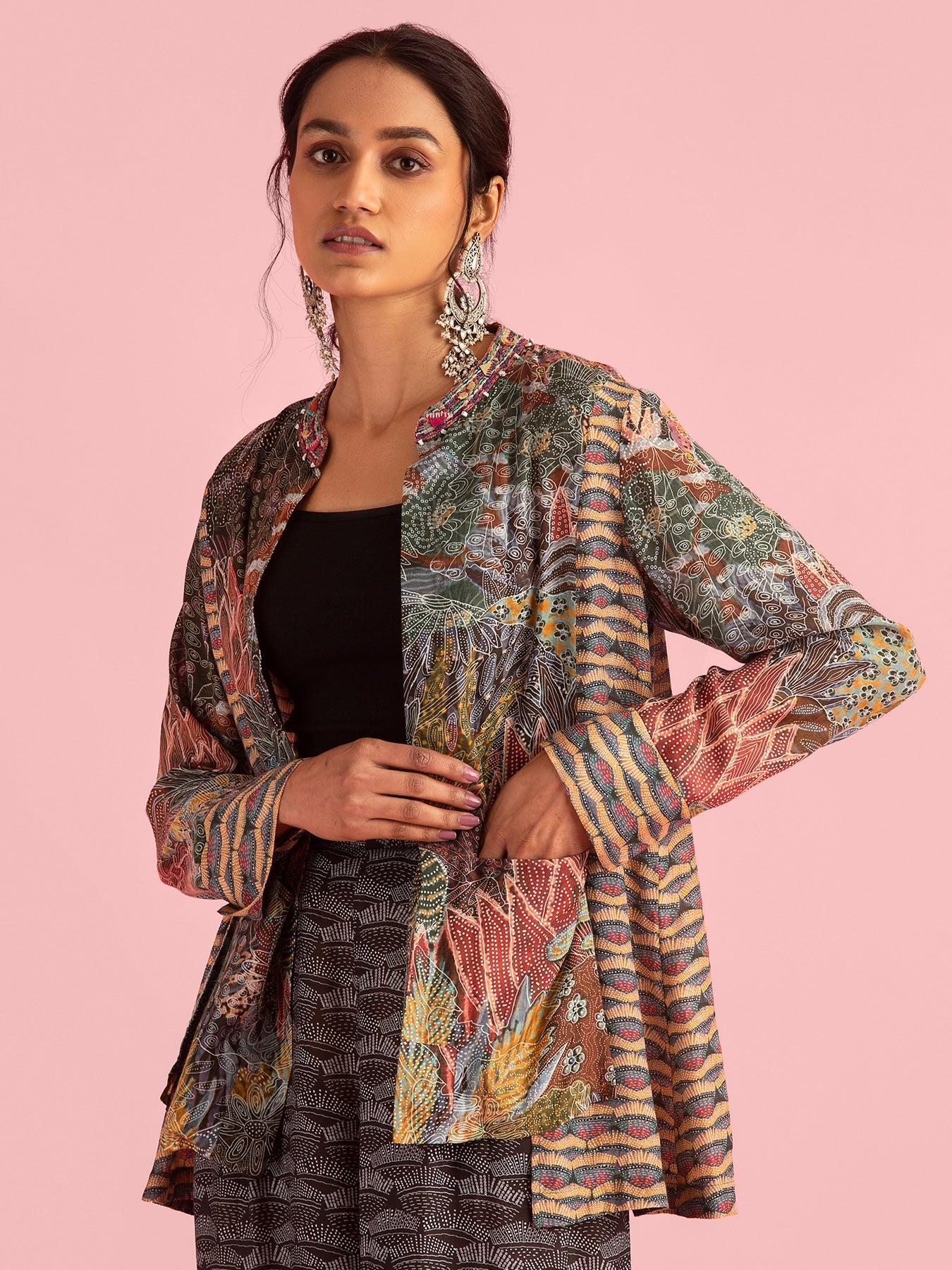 Mystical Forest Multicoloured Jacket